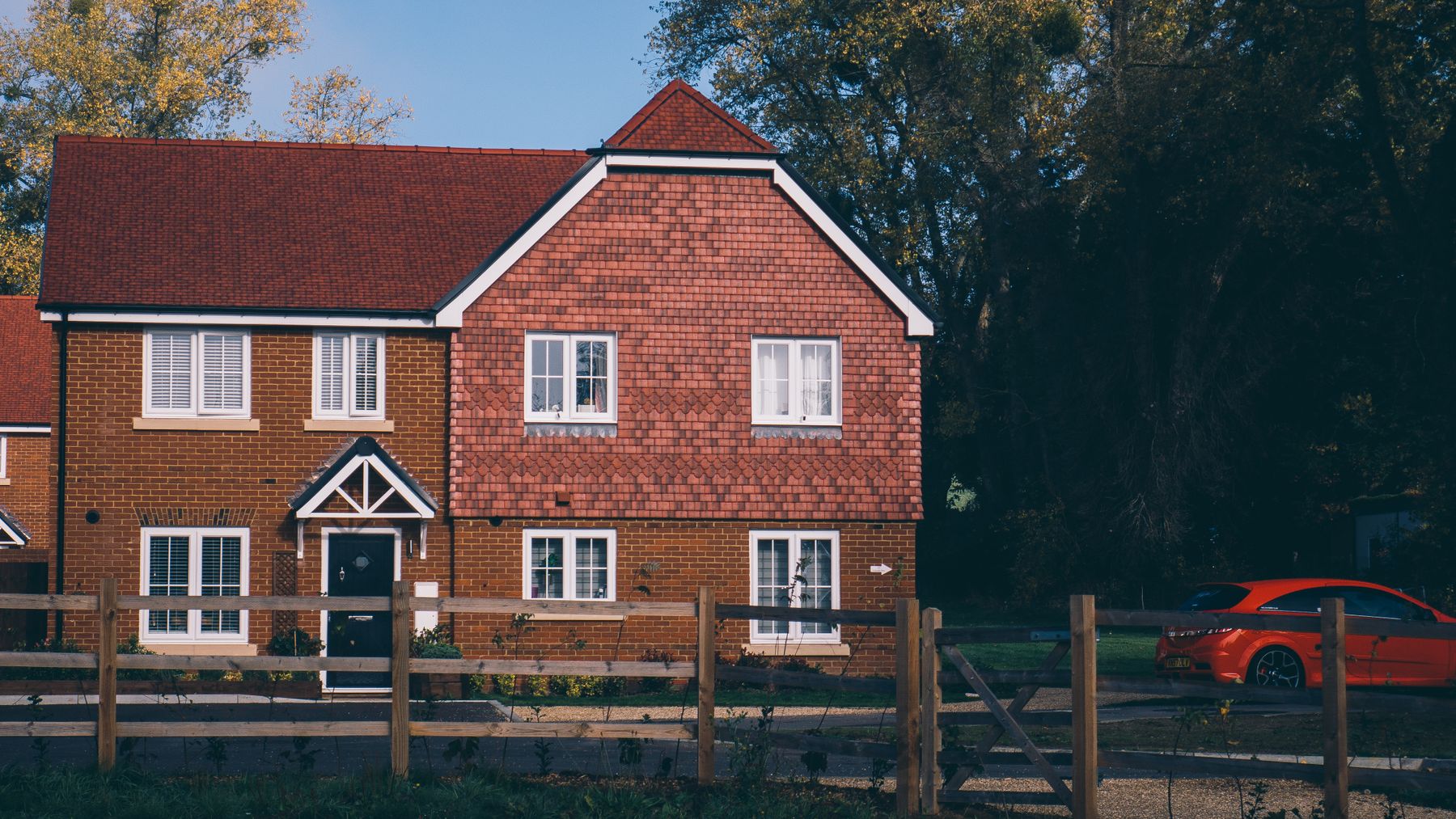 An English residential house