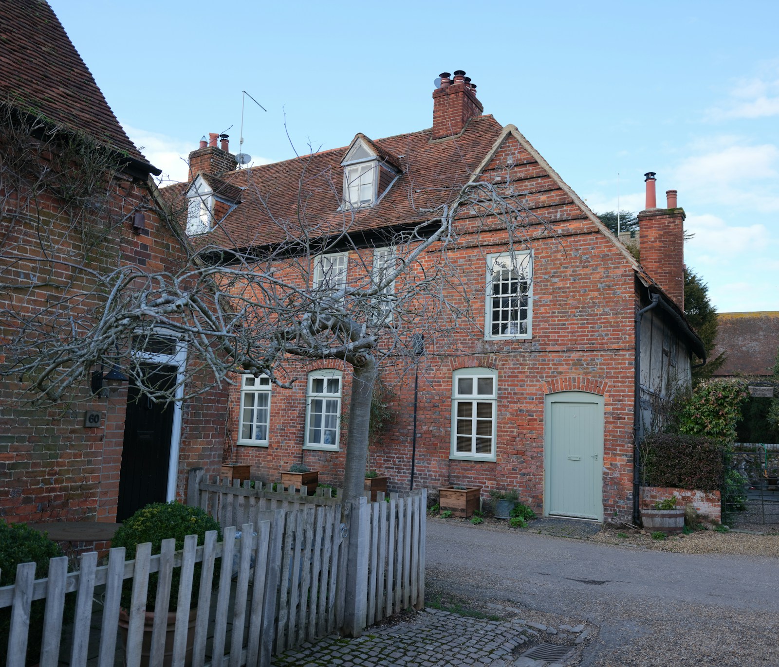 A residential property exterior